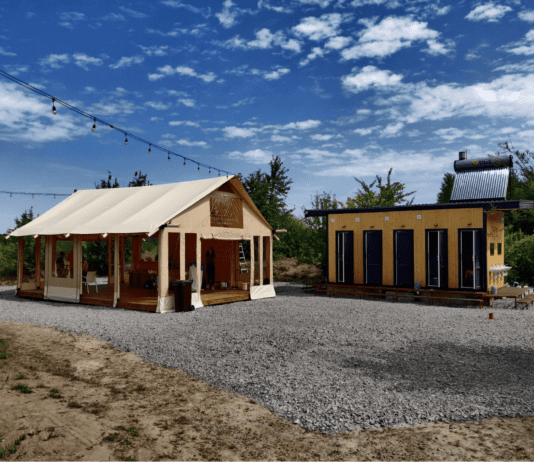 Первый туристический глемпинг в Винницкой области